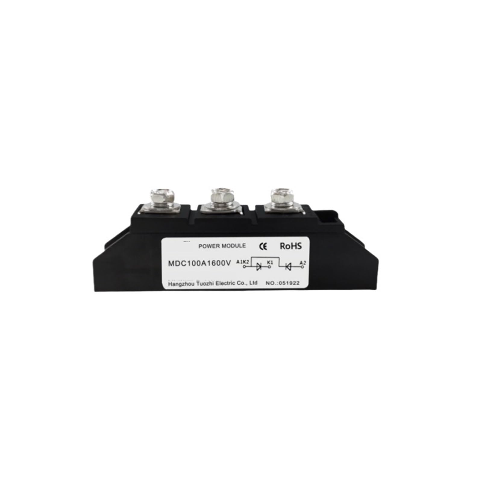 MDC100A1600V module de diode redresseur pour le remplacement des ponts de puissance