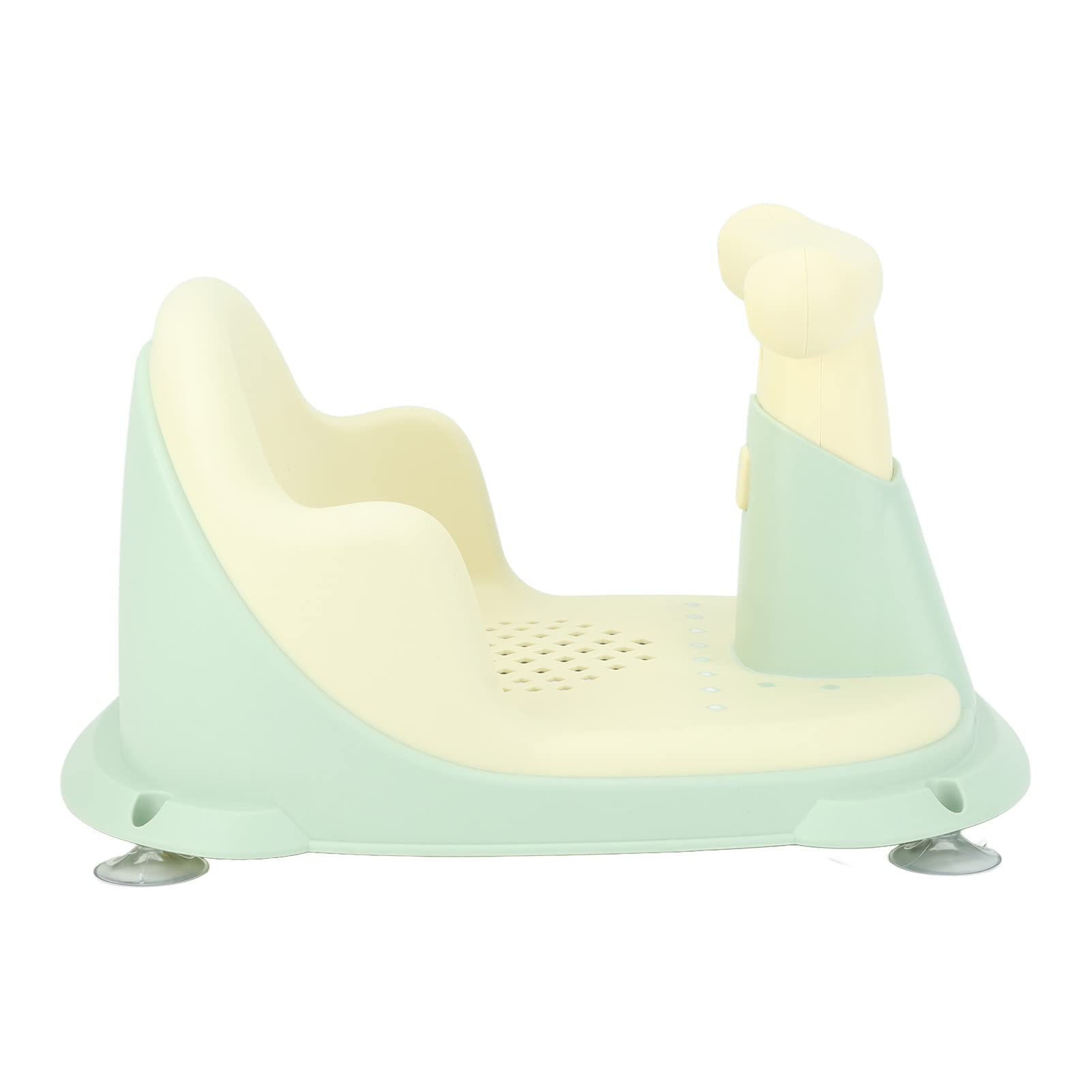 VGEBY Seggiolino da Bagno in Plastica per Neonati, Schienale Regolabile e | Materiale Plastico Antiscivolo, Adatto a Vasche standard. Design Leggero e Pieghevole per Facile riporlo. Compatibile con