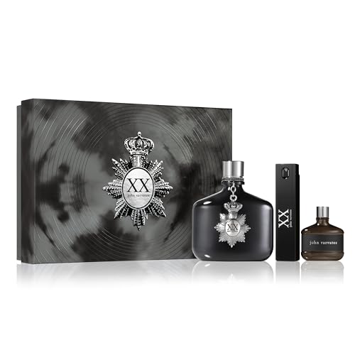 John Varvatos Men's Cologne, XX Eau de Toilette EDT Spray, Woody Oriental Scent with Notes of Cardamom, Orange Flower & Sandalwood