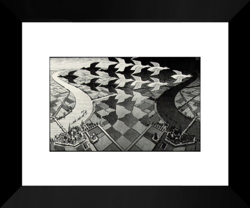 Day and Night 20x24 Framed Art Print