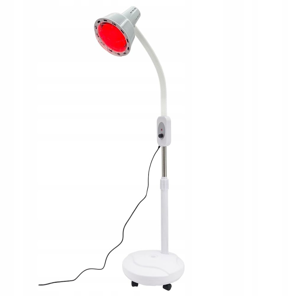 Lampa na podczerwień solux terapia czerwonym światłem lecznicza sollux grzewcza rozgrzewająca 275w mobilna podstawa L05