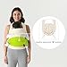 Ergonomic Baby Carrier Newborn to Toddler, Lightweight & Breathable Cotton Infant Carrier for Hands Free Comfort (Off White)