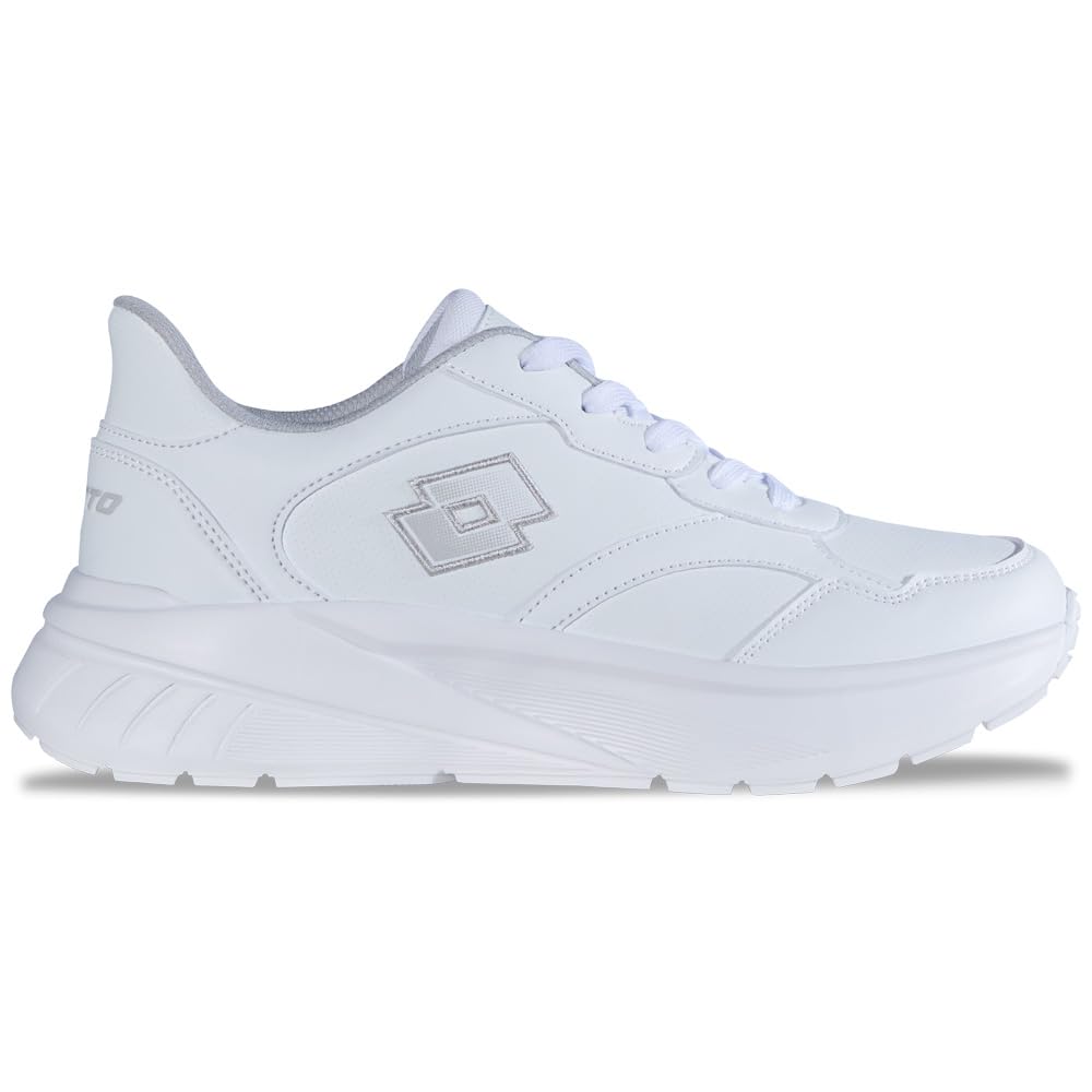 Lotto Unisex Turnativ Oc Trainers, White Lt Grey, 9 UK