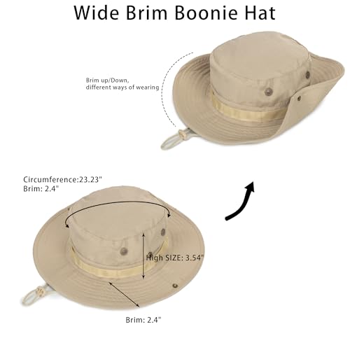 Sombrero Boonie de Ala Ancha para Sol con Protección UV miniatura 6