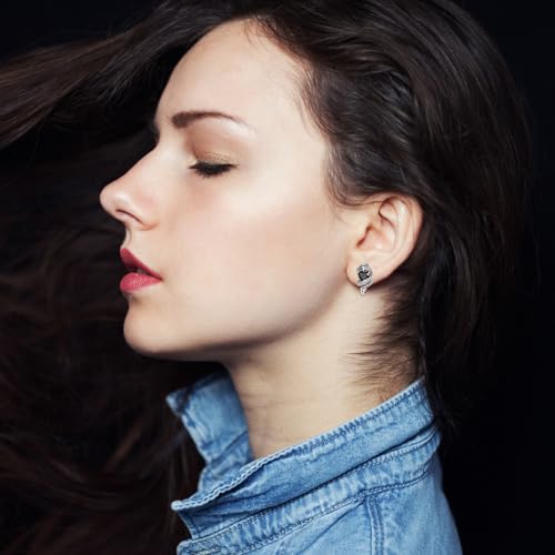 OHAYOO Dragon Stud Earrings 925 Sterling Silver Dragon Studs Earrings Vintage Dragon Jewelry Gift for Women Men2