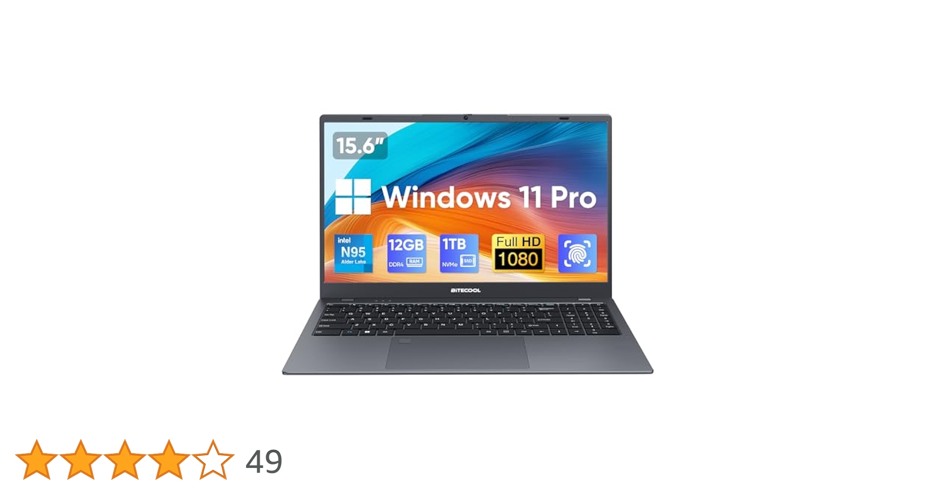 Amazon.co.jp: BiTECOOL ノートパソコン Intel Core N95 15.6