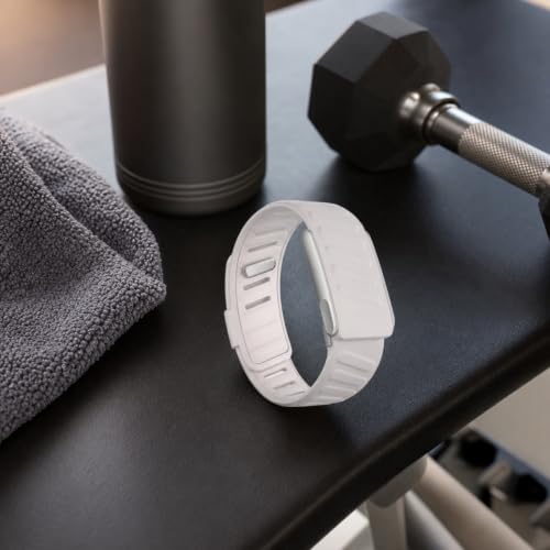 Image of Compatible with Whoop 5.0 Band Straps, Dark Gray Silicone Replacement Band for Fitness Training, Water Activities, Adjustable Breathable Sport Strap for Men and Women