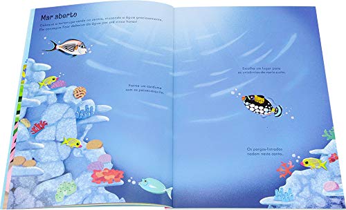 Vida marinha: meu livrinho de adesivos