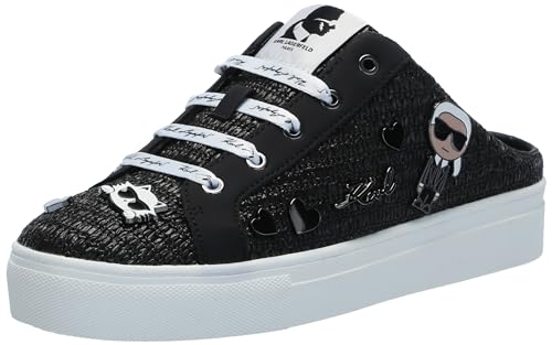 Image of Karl Lagerfeld Women's Cambria Slip on Sneaker Mule with Pins