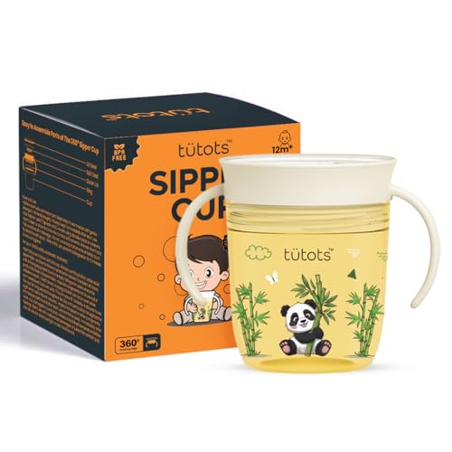 Image of tutots 360 Anti Spill Sipper Cup with Dual Handle