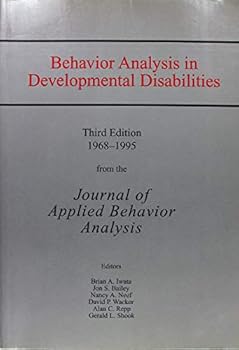 Paperback Behavior Analysis in Developmental Disabilities Book