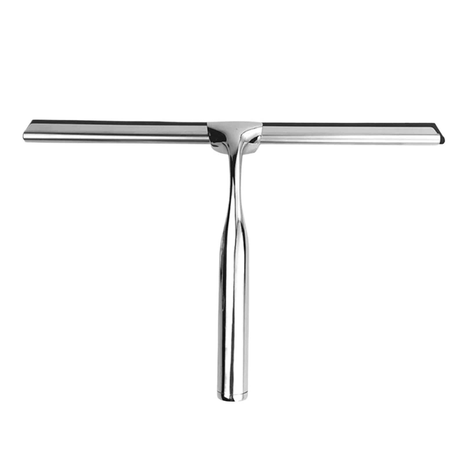 Window Squeegee Stainless Steel Window Glass Wiper Multifunctional Shower Squeegee Brush Household Cleaning Tool