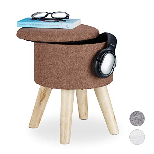 Taburetes Bajos Acolchados Marca Relaxdays