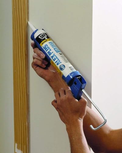 Image of DAP INC 18152 10.1oz White Alex Plus Acrylic Latex Caulk with Silicone | Pack of 2