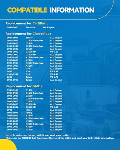 Image of PHILTOP 58950 AC Compressor for Chevy K1500 /C1500 /K1500 Suburban /C1500 Suburban /K2500 Suburban 1996-1999,Tahoe /K2500 /C3500 /C2500 /K3500 /Yukon 1996-2000,S10 /Blazer 1996-1998,Air Conditioning Compressor