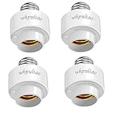 ✔ ️Instalación fácil y rápida sin cableado complicado - Se recomienda utilizar bombillas LED, bombilla CFL, lámpara fluorescente, lámpara de maíz, etc. Sin embargo, no es una bombilla incandescente, bombilla halógena o bombilla de tungsteno. Voltaje 100 – 120 V CA, máx. 30 W.