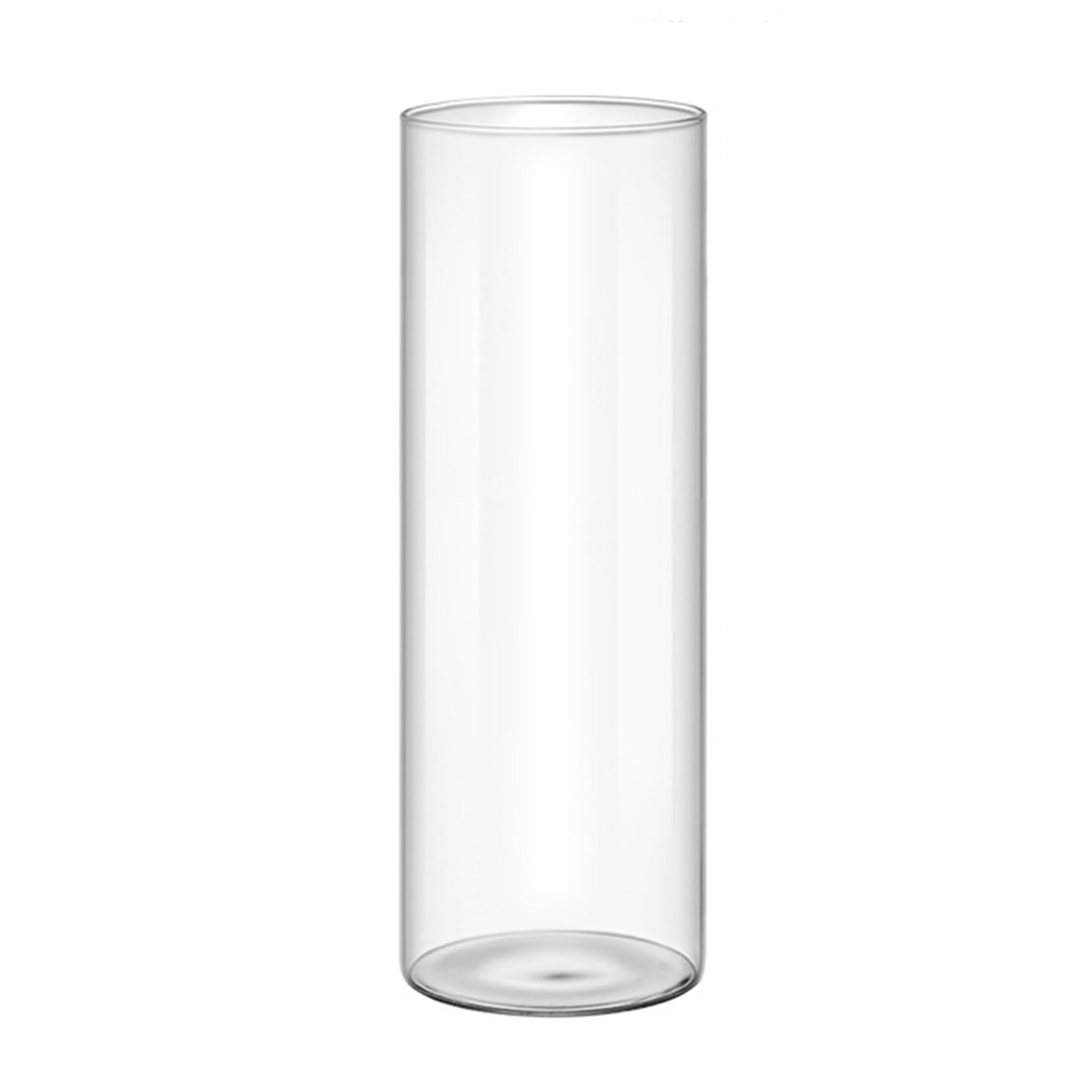 Kalttoy Multicolor Modern Clear Glass Flower Vase Glass Cylinders Vase Florals Container Flower Elegant Table Centerpieces Decorations Small
