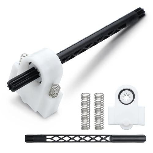 Reallnaive Steering Bracket Roller Replacement Compatible with Dual-Wheel Side Suction Cleaners Part...