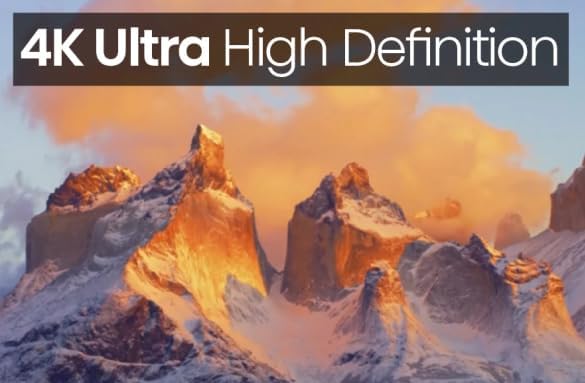 4K Ultra High Definition graphic