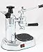 La Pavoni EPC-8 Europiccola Lever Style Espresso Machine – Chrome & Silver – Manual Espresso Maker - 0.8 L Water Capacity, Authentic Italian Craftsmanship for Home Use