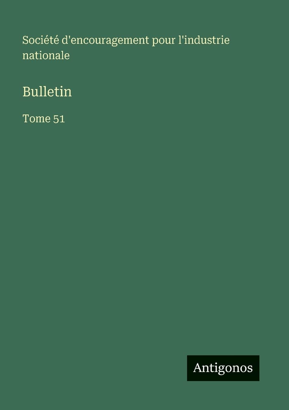Bulletin: Tome 51