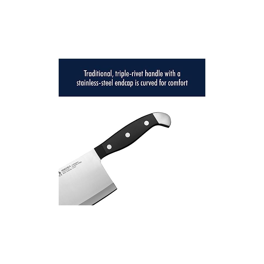 ZWILLING-Henckels-Statement-6-inch-Meat-Cleaver-Black HENCKELS ZWILLING Statement 6-inch Meat Cleaver, Black