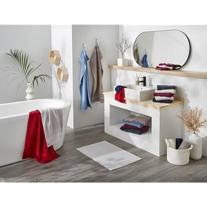 Dyckhoff 6-TLG Frottier Handtuch Set Planet, 4 Handtücher (50x100cm) 2 Duschtücher (70x140cm), rot – Bild 7