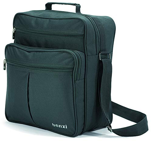 BENZI Bolso de Viaje reportero 30 x 35 x 17 cm. Poliester BZ3326 (Gris)