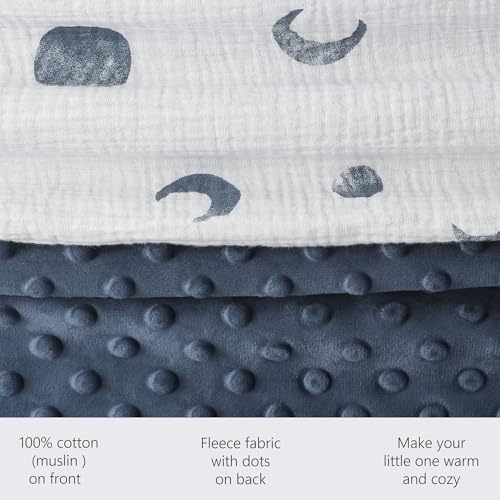 Bearmoss DDT-001 Baby Blankets For Unisex Boys Girls, Soft Nursery Crib Blankets thumb #4