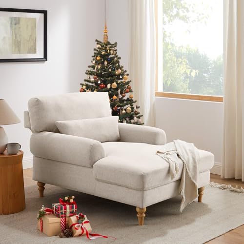 Condemo Modern Chaise Lounge Chair with Adjustable...