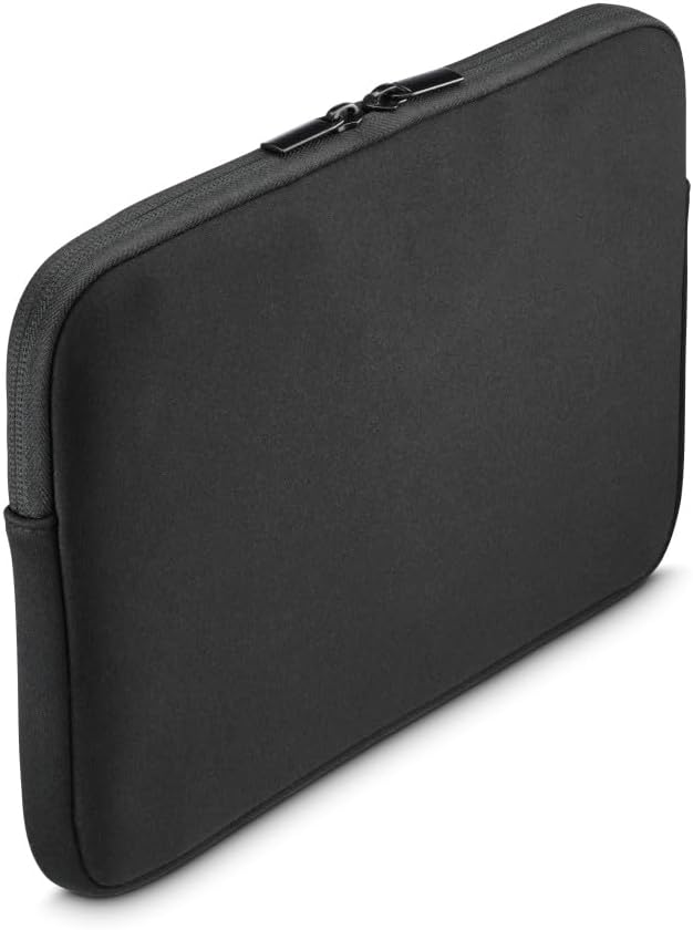 11" Neoprene Tablet Sleeve with Front Pocket - Black