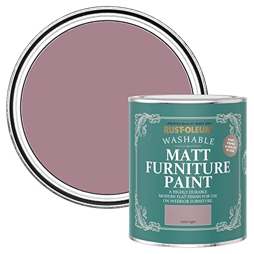 Rust-Oleum Pink Furniture Paint in Matt Finish - Little Light 750ml