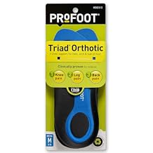 PROFOOT Triad Orthotic, Mens 8-13, 1 Pair