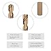 13 PCS Metric M35 Cobalt Steel Twist Drill Bit Set HSS Extremely Heat Resistant with Straight Shank to Cut Through Hard Metals Like A Hot Knife Through Butter,Such as Stainless Steel,Titanium Alloy