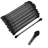 VIUJUH 30 PCS Professional Double-End Eyeshadow Brushes Cosmetic Tool, Disposable Dual Sides Eyeshad