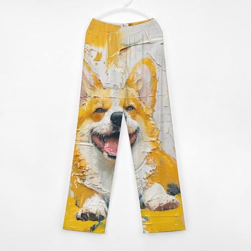 Yellow CorgiChildren's Casual Pajamas160CM2