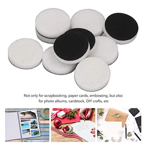 Ink Blending Foams, Deep Saturation 10 Pcs Round Ink Blending Foams Dome Design White Multipurpose Replacement Sponge For Painting Rendering #TOP2
