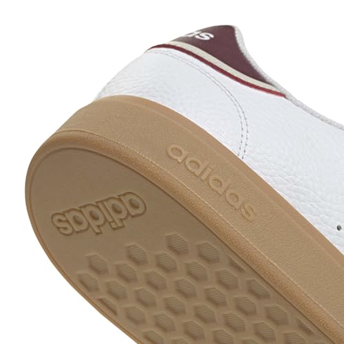 adidas Herren Advantage Base 2.0 Shoes, FTWR White/FTWR White/Shadow Red, 46 EU – Ansicht 4