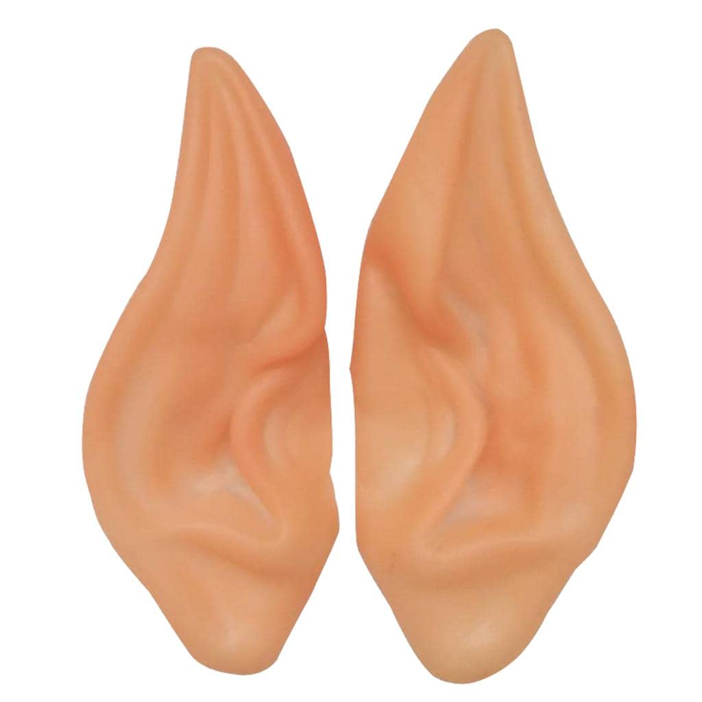 UJEAVETTE® 1 Pair Elf Ears Soft Pointed Goblin Ears Fairy Pixie Dress Costume Cosplay (B0BN7ZT6WB) Amazon Price History, Amazon Price Tracker