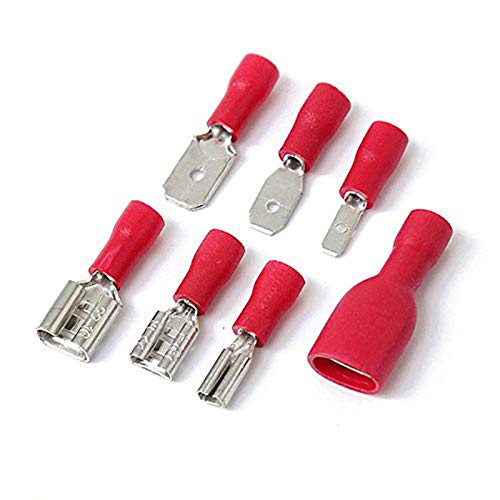 Kit de cosses Assorties Mixtes, connecteurs à sertir, bornes à sertir électriques isolées avec 18 Tailles de connecteurs de Fil électrique, 900 pièces