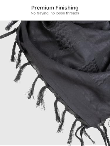 FREE SOLDIER Scarf Military Shemagh Tactical Desert Keffiyeh Head Neck Scarf Arab Wrap with Tassel for Men Women
