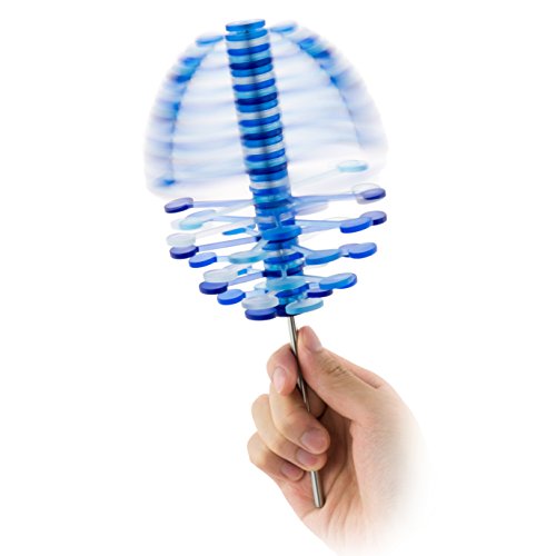 PLAYABLE ART Lollipopter - Huckleberry Translucent, Large, Gift Box with White Base