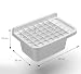 Adventa - Lavabo de Pared con Rejilla para apoyar la Mesa, de...
