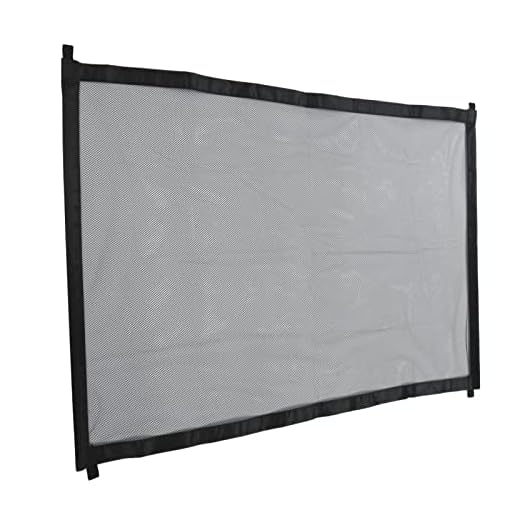Safety Mesh Gates, Easy Installation Pet Safety Guard Mesh Tough Cloth Material Portable Design for Stairways for Hallways for Doorways (BROLEOumcg9xw430-11)
