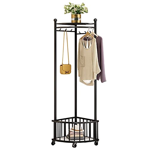Tringle à vêtements autoportante pour dressing épuré et entrée ordonnée