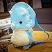 Mhtop Genitore-Figlio Creativo 3D Dinosauro Zaino Simpatico Cartone Animato Animale Peluche Zaino Dinosauri Borsa per Bambini Regali per Bambini