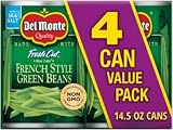 Del Monte Canned Fresh Cut Blue Lake French Style Green Beans, 14.5 Ounce (Pack of 4) French Style, 14.5oz (Pack of 4) 2002159