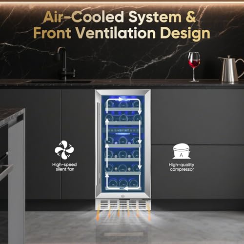 Stainless Steel Wine Cooler Refrigerator