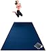 Premium Extra Large Exercise Mat - 10' x 4' x 1/4" Ultra Durable, Non-Slip, Workout Mats for Home Gym Flooring - Plyo, MMA, Cardio Mat - Use with or Without Shoes (120" Long x 48" Wide x 6mm Thick)