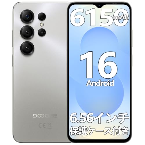 yAndroid16 4G LET X}z ozDOOGEE Note56X Android 16 X}zA24GB+64GB 2TBg A90Hz 6.56 C` HD+ 8RACPU X}[gtHAsimt[ X}z {́A8MP A